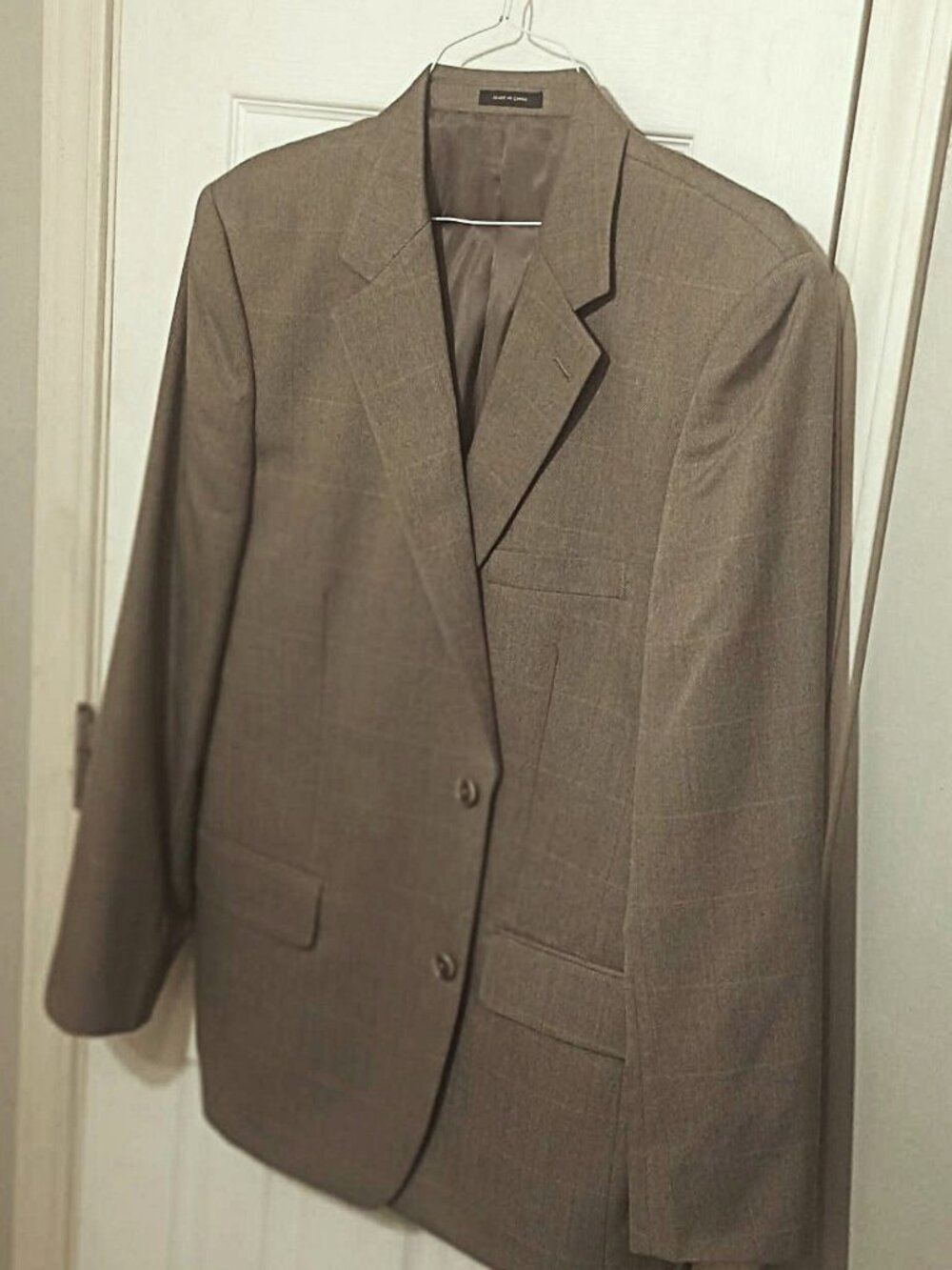 Club Room Men Tan Blazer Only  44R